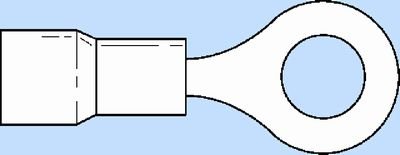 ASA Klemkabelschoen Ring 4mm