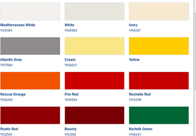 International Toplac 501 rustic red