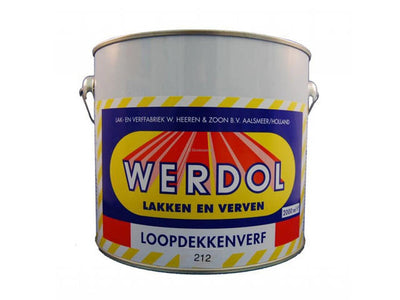 Werdol Loopdekverf 18 grijs