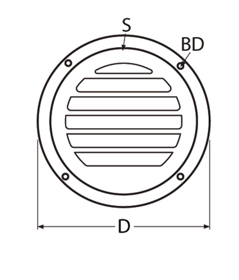 Marinetech Ventilatierooster
