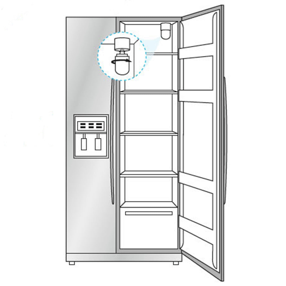 Scanpart Koelkastfilter