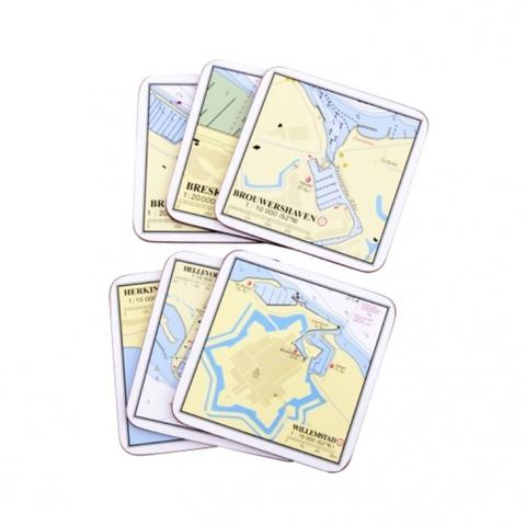 Hydrografische Kaart 1800 Deltawateren