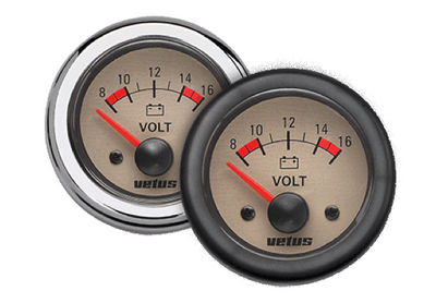 Vetus Voltmeter wit