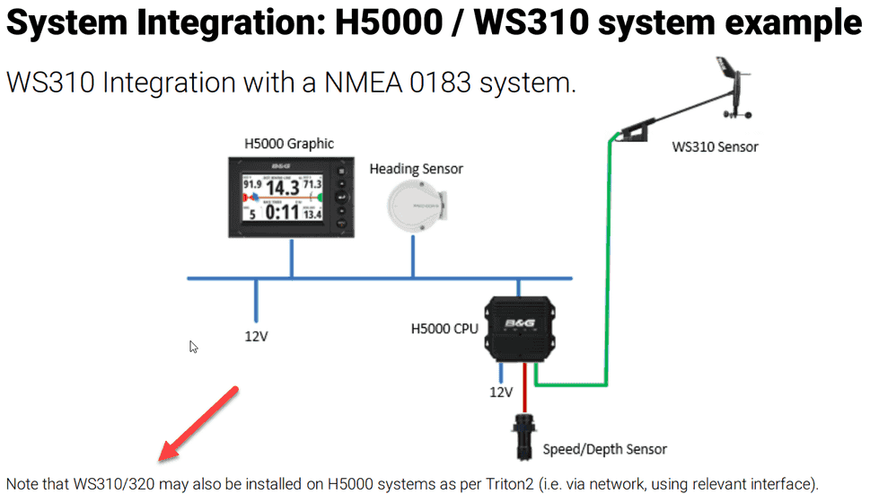 B&G WS310