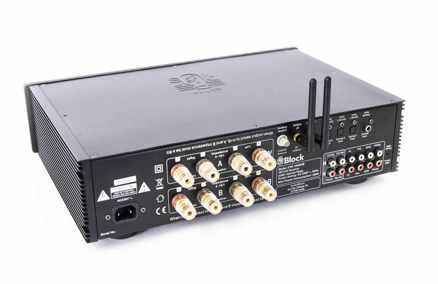 Block Audio CVR-100+ MKIII black