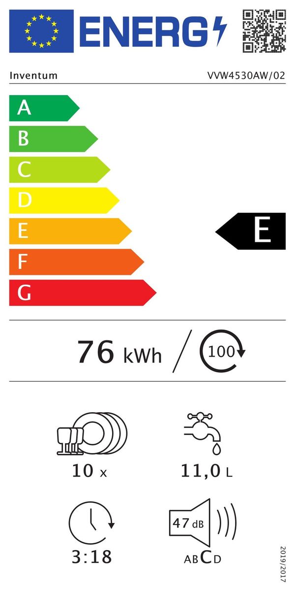 Inventum VVW4530AW