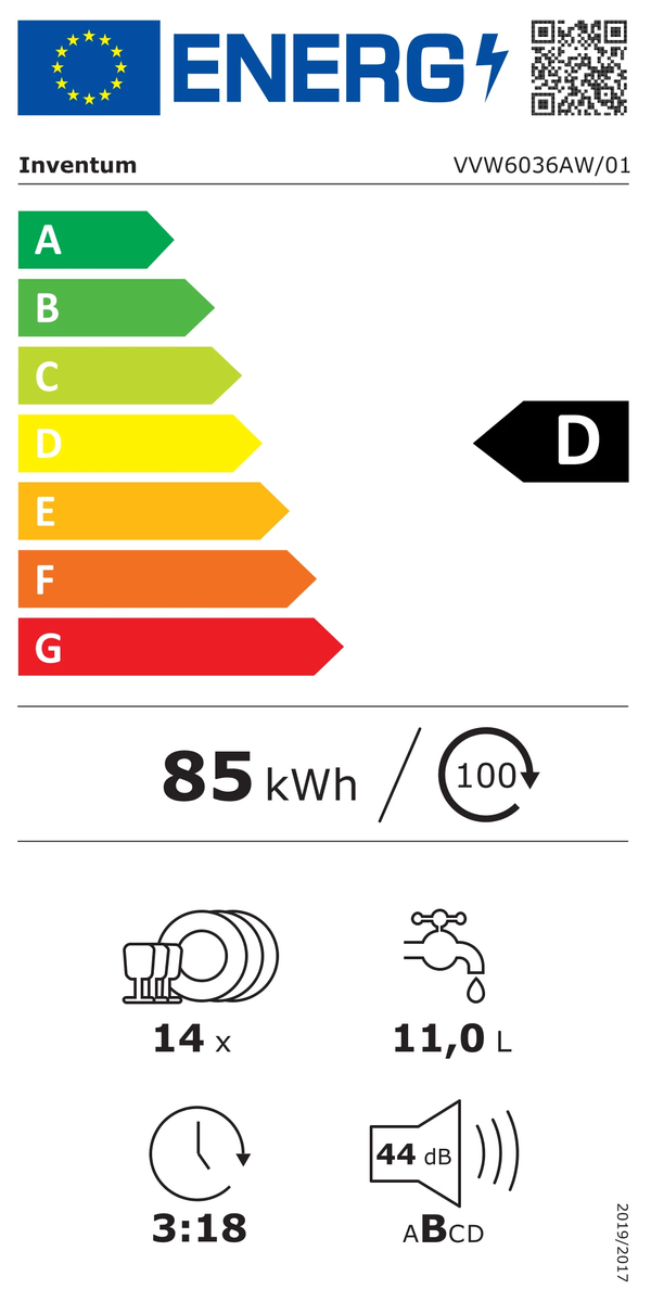 Inventum VVW6036AW
