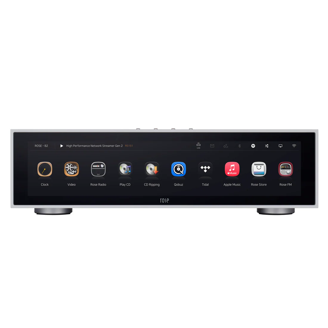 Hifi Rose RS151 zilver