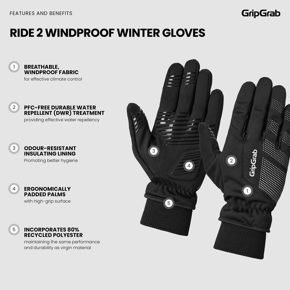 GripGrab RIDE 2 Windproof 9