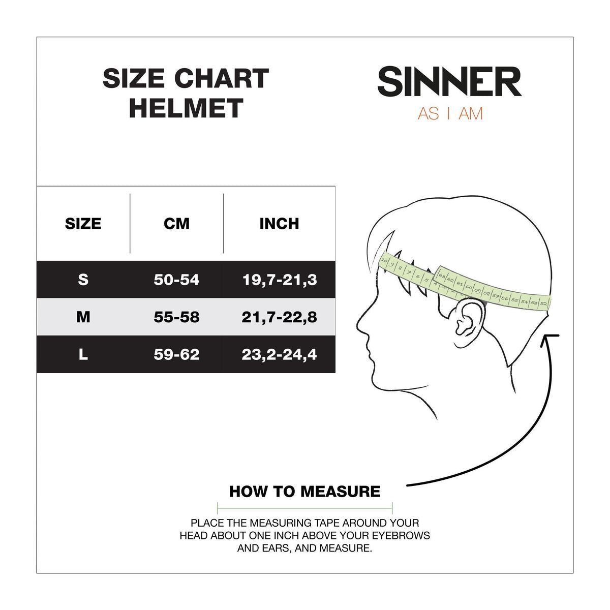 Sinner MOUNT 50-54 cm