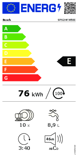 Bosch SPS2HKW58E