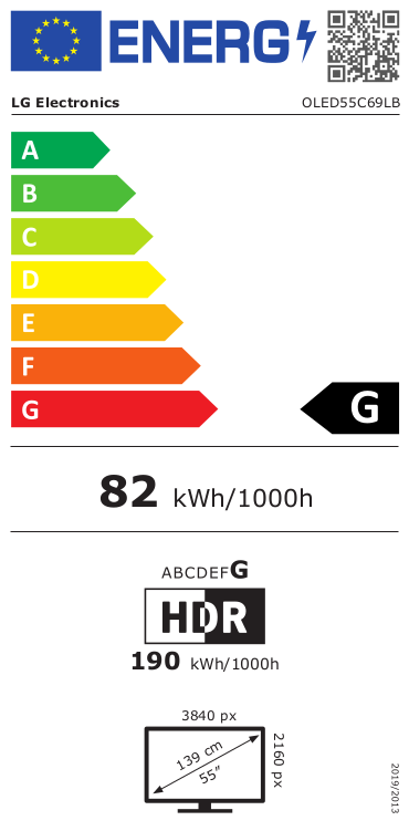 LG OLED55C69LB.AEU