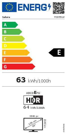 Salora FOD55UV