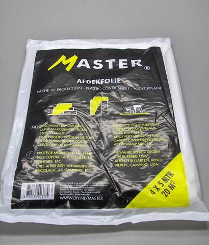 Master Afdekfolie 4x4m