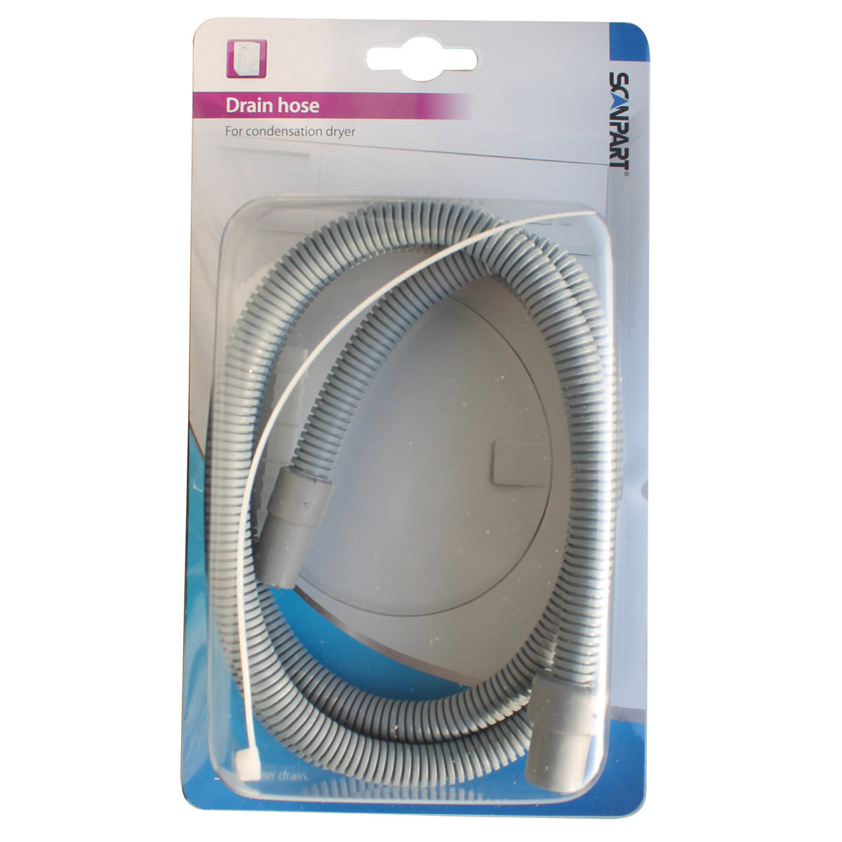Scanpart Afvoerslang 8x10mm 1.5 m