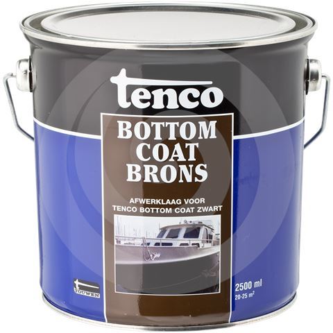 Tenco Bottomcoat 2.5 l brons