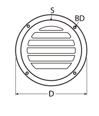 Marinetech Ventilatierooster