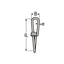 Marinetech Knoopketting 2,2 mm