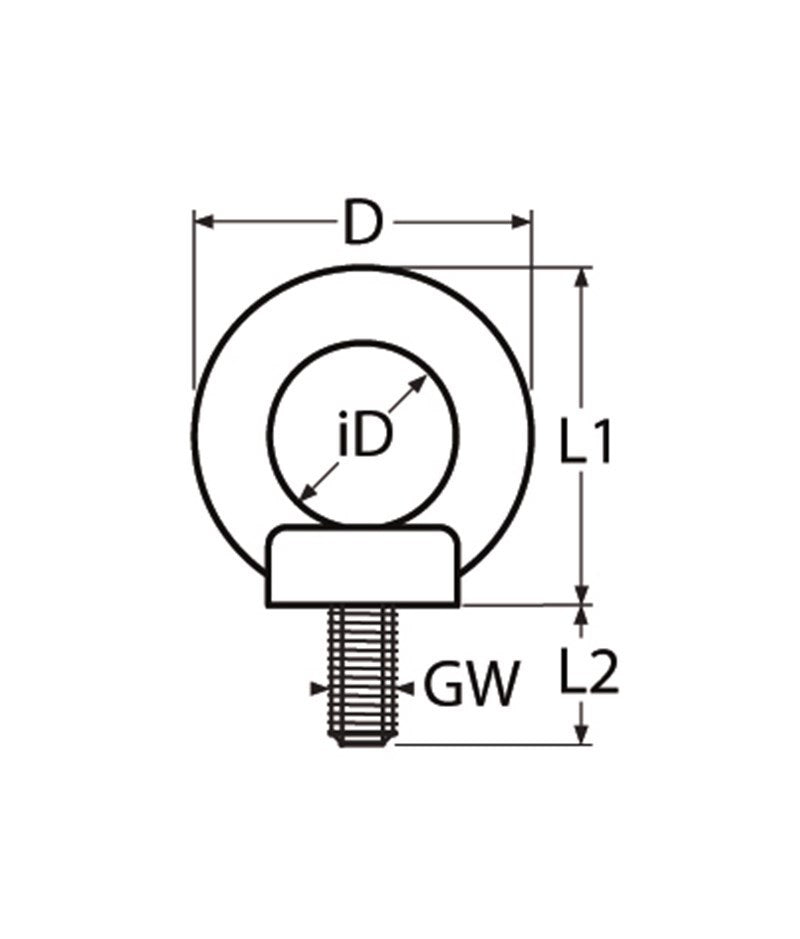 Marinetech Oogschroef