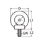 Marinetech Oogschroef M10 (DIN580)