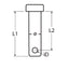 Marinetech Borstbout 9,5x26 mm
