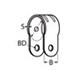 Marinetech Buisbeugel Volrond 25mm