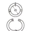 Marinetech Ring Scharnierend 8 mm