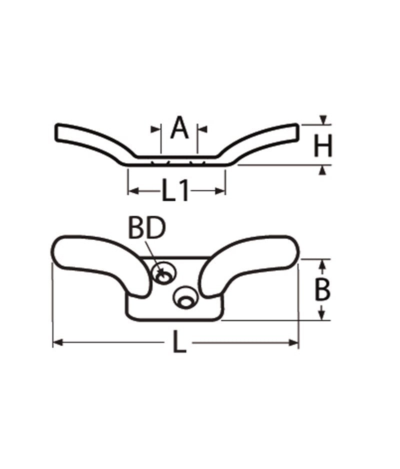 Marinetech Vlagkikker 59x18 mm