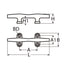 Marinetech Kikker Rond 4-Gats 250mm