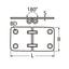 Marinetech Tafelbladscharnier 71mm
