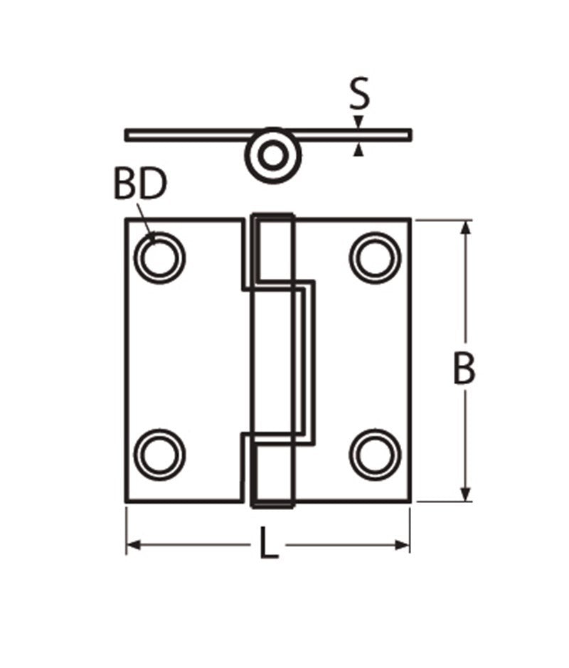 Marinetech Scharnier (bol)