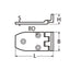 Marinetech Verzetscharnier 70x38 mm