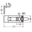 Marinetech Overvalscharnier 80x28mm