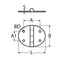Marinetech Scharnier (ovaal)