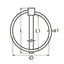 Marinetech Klappen met Ring 4,4mm