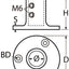 Marinetech Scepterpot 90° 22x63,5mm