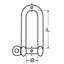 Marinetech D-Sluiting Lang 5mm