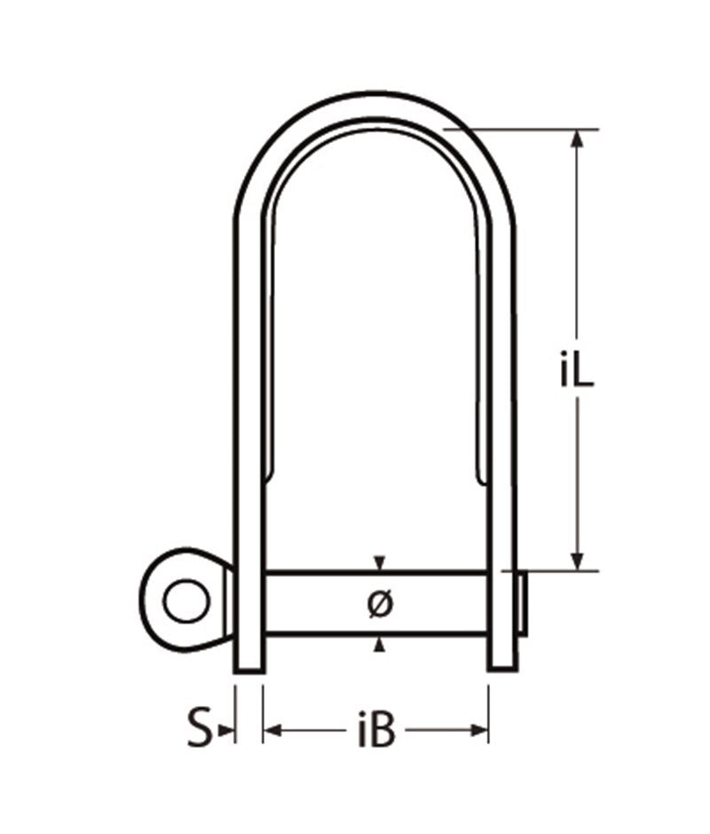 Marinetech Plaatsluiting Lang 6mm