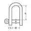 Marinetech D-Sluiting Gevlakt 6mm