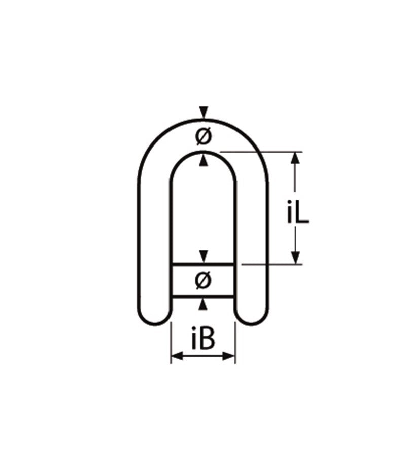Marinetech D-Sluiting Imbus 12mm