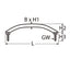 Marinetech Handgreep L=300 mm