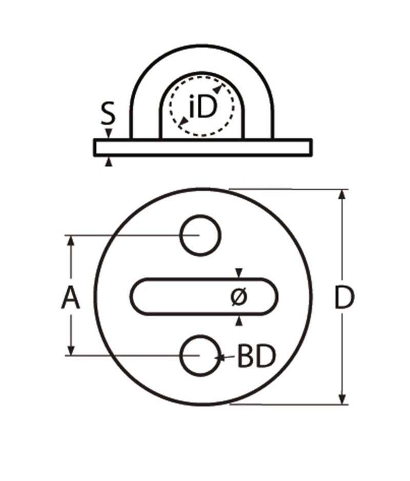 Marinetech Dekoog Rond 8mm