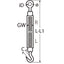 Marinetech Spanschroef M5 open