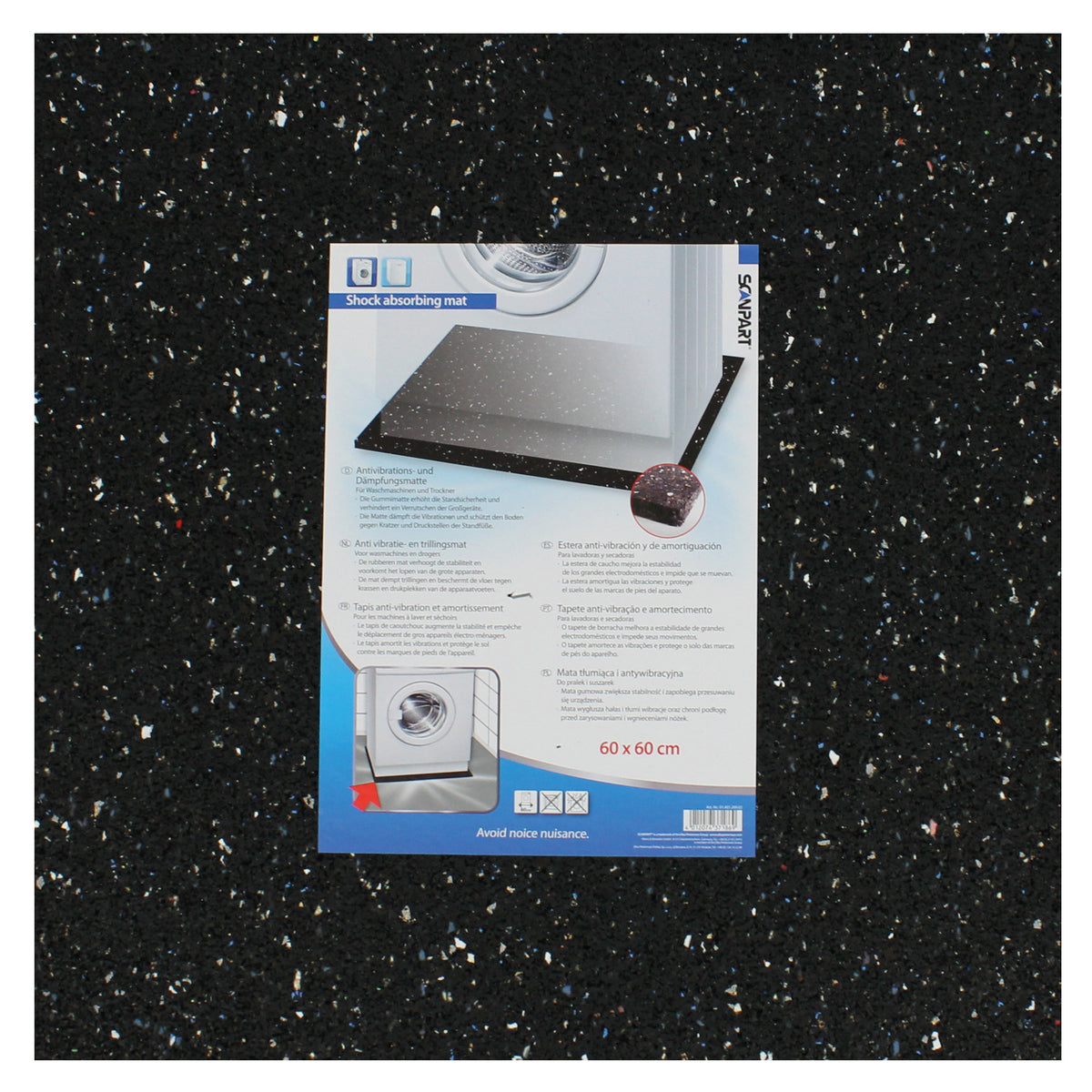 Scanpart Antitrillingsmat