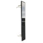 CSW Garderobe staand 3 haaks