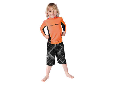 Magic Marine Cube Rash Vest L/S Kids
