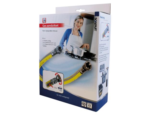 Scanpart flexibele gasslang