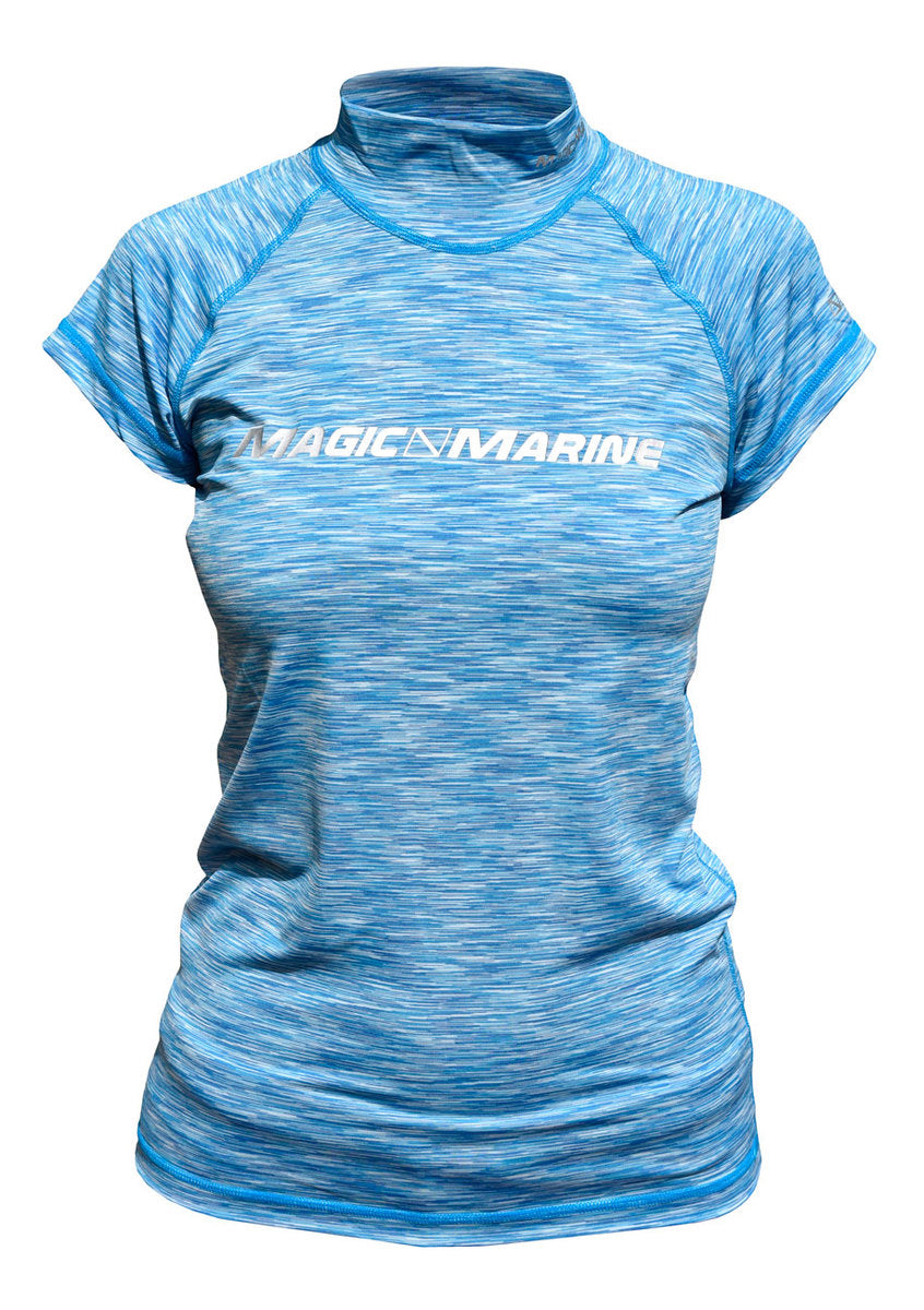 Magic Marine Cube Rash Vest Capsleeve