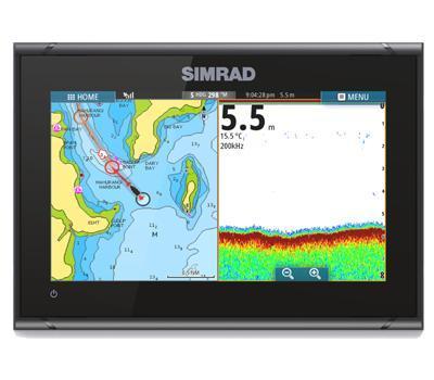 Simrad GO9 XSE met HDI
