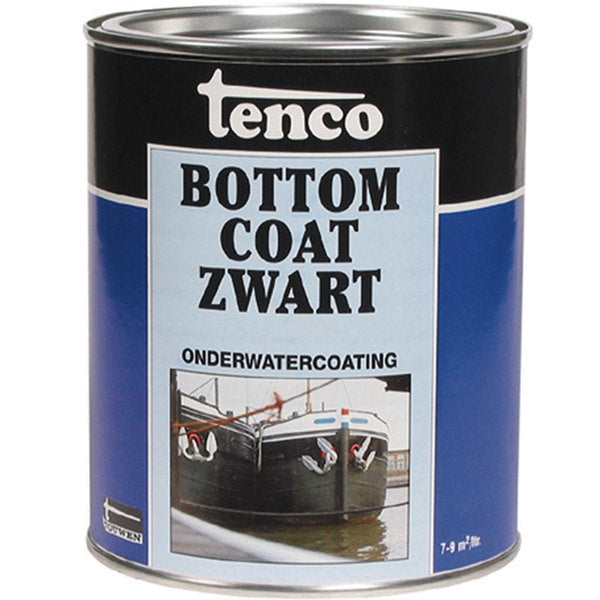 Tenco Bottomcoat 2.5 l zwart